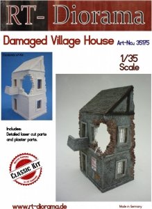 RT-Diorama 35175 Damaged Village House 1/35
