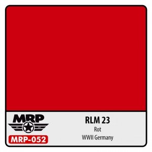 MR. Paint MRP-052 RLM 23 Rot WWII German 30ml