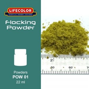 Lifecolor POW01 Flocking Powder Sprout Green 22ml