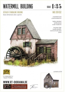 RT-Diorama 35132 Watermill Building 1/35