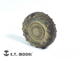 E.T. Model ER35-024 Modern German Boxer MRAV Weighted Road Wheels For HOBBY BOSS 1/35
