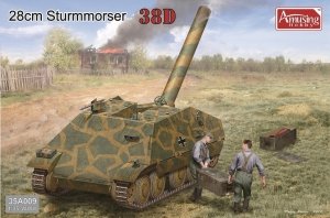 Amusing Hobby 35A009 German 28CM STURMMORSER 38(D) 1/35