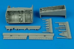 Aires 2096 F-8 Crusader wheel bay 1/32 Trumpeter