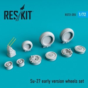 RESKIT RS72-0255 Su-27 wheels  set early version 1/72