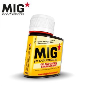 Mig Productions P410 OIL AND GREASE STAIN MIXTURE (75ML)