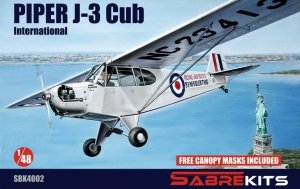 SabreKits SBK4002 Piper J-3 Cub International 1/48
