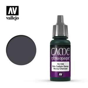 Vallejo 72155 Game Color - Heavy Charcoal 18ml