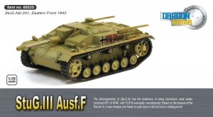 Dragon 60535 Sd.Kfz.142 StuG III F Display Model German Army StuG.Abt.201, Eastern Front, 1942 1/72