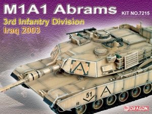 Dragon 7215 M1A1 Abrams Iraq 2003 (1:72)