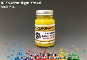 Zero Paints ZP-1353 JCB Yellow (Lighter) Paint 60ml