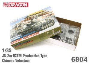 Dragon 6804 JS-2m UZTM PRODUCTION TYPE, CHINESE VOLUNTEER 1/35
