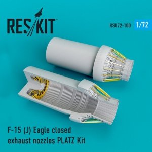 RESKIT RSU72-0100 F-15 J Eagle closed exhaust nozzles for Platz 1/72