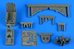 Aires 4885 AV-8A/S Harrier (VA.1 Matador) cockpit set 1/48 Kinetic