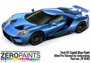 Zero Paints ZP-1542 Ford GT Liquid Blue Paint 60ml