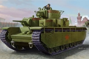 Hobby Boss 83841 Soviet T-35 Heavy Tank - Early (1:35)