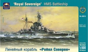 Ark Models 40013 HMS battleship Royal Sovereign (1:500)