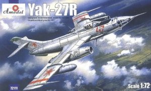A-Model 72111 Yakovlev Yak-27R Soviet Reconnaissance aircraft 1:72