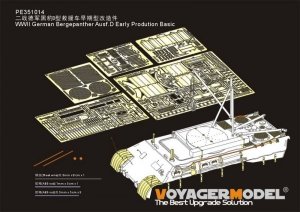 Voyager Model PE351014 WWII German Bergepanther Ausf.D Early Prodution Basic（For TAKOM 2102）1/35