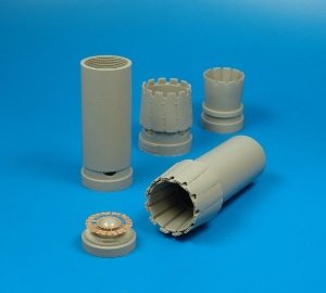 Aires 2036 F/A-18C Hornet exhaust nozzles - opened 1/32 Academy