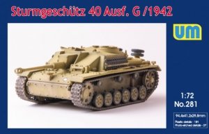 Unimodels 281 Sturmgeschutz 40 Ausf. G / 1942 1/72