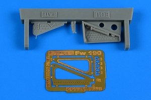 Aires 7378 Fw 190 inspection panel - late 1/72 Eduard
