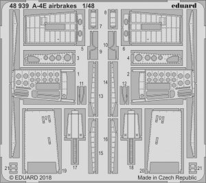 Eduard 48939 A-4E airbrakes HOBBY BOSS 1/48