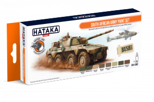 Hataka HTK-CS92 South African Army paint set (8x17ml)