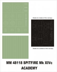 Montex MM48118 Spitfire MkXIVc ACADEMY