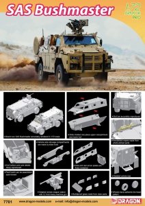 Dragon 7701 SAS Bushmaster 1/72