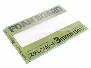Tamiya 70138 Foam Board 3mm Set 257 x 364mm 3psc