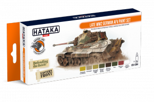 Hataka HTK-CS94 Late WW2 German AFV paint set (8x17ml)