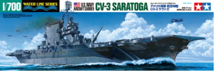 Tamiya 31713 U.S. NAVY AIRCRAFT CARRIER CV-3 Saratoga 1944-1945 1/700