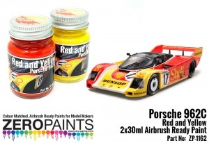 Zero Paints ZP-1162 Porsche 962C Shell Paint Set 2x30ml