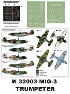 Montex K32003 MiG - 3 1/32