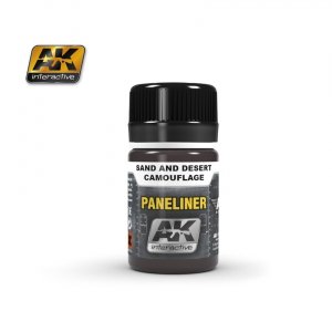 AK Interactive AK2073 PANELINER FOR SAND AND DESERT CAMOUFLAGE 35ml
