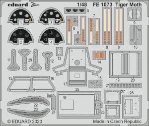 Eduard FE1073 Tiger Moth 1/48 AIRFIX