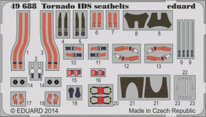 Eduard 49688 Tornado IDS seatbelts 1/48 REVELL