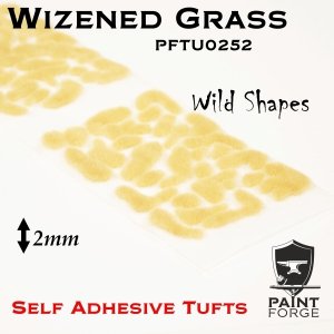 Paint Forge PFTU0252 Tufts: Wild Wizened Grass 2mm
