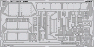 Eduard 36245 Pz. IV Ausf. H 1/35 Italeri