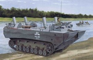 Dragon 6625 Panzerfahre Gepanzerte Landwasserschlepper (Prototype nr.1) (1:35)