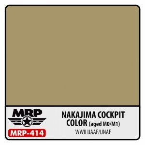 MR. Paint MRP-414 Nakajima Cockpit Color (Aged) 30ml