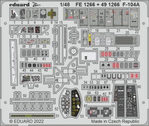 Eduard FE1266 F-104A KINETIC 1/48
