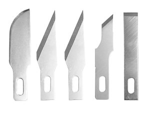 Vallejo T06010 5x Assorted Blades for Knife