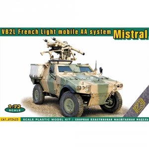 ACE 72423 VB2L Mistral AA Missile Carrier (Long Chassis) 1/72