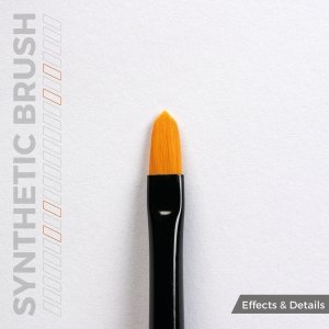 AK Interactive AKB019 AK SYNTHETIC BRUSH – HAMMER
