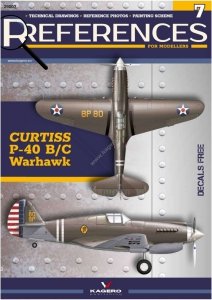 Kagero 25007 Curtiss P-40 B/C Warhawk - References for modellers