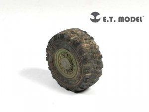 E.T. Model ER35-017 US ARMY LAV Weighted Road Wheels Wide for Trumpeter 1/35