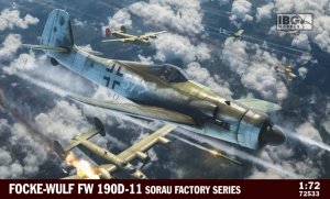 IBG 72533 Focke-Wulf Fw 190 D-11 Sorau Factory Series 1/72