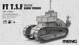 Meng Model SS-021 French FT T.S.F. Radio Version 1/35