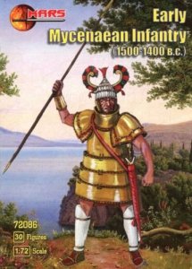 Mars 72086 Early Mycenaean infantry (30 figs) (1:72)
